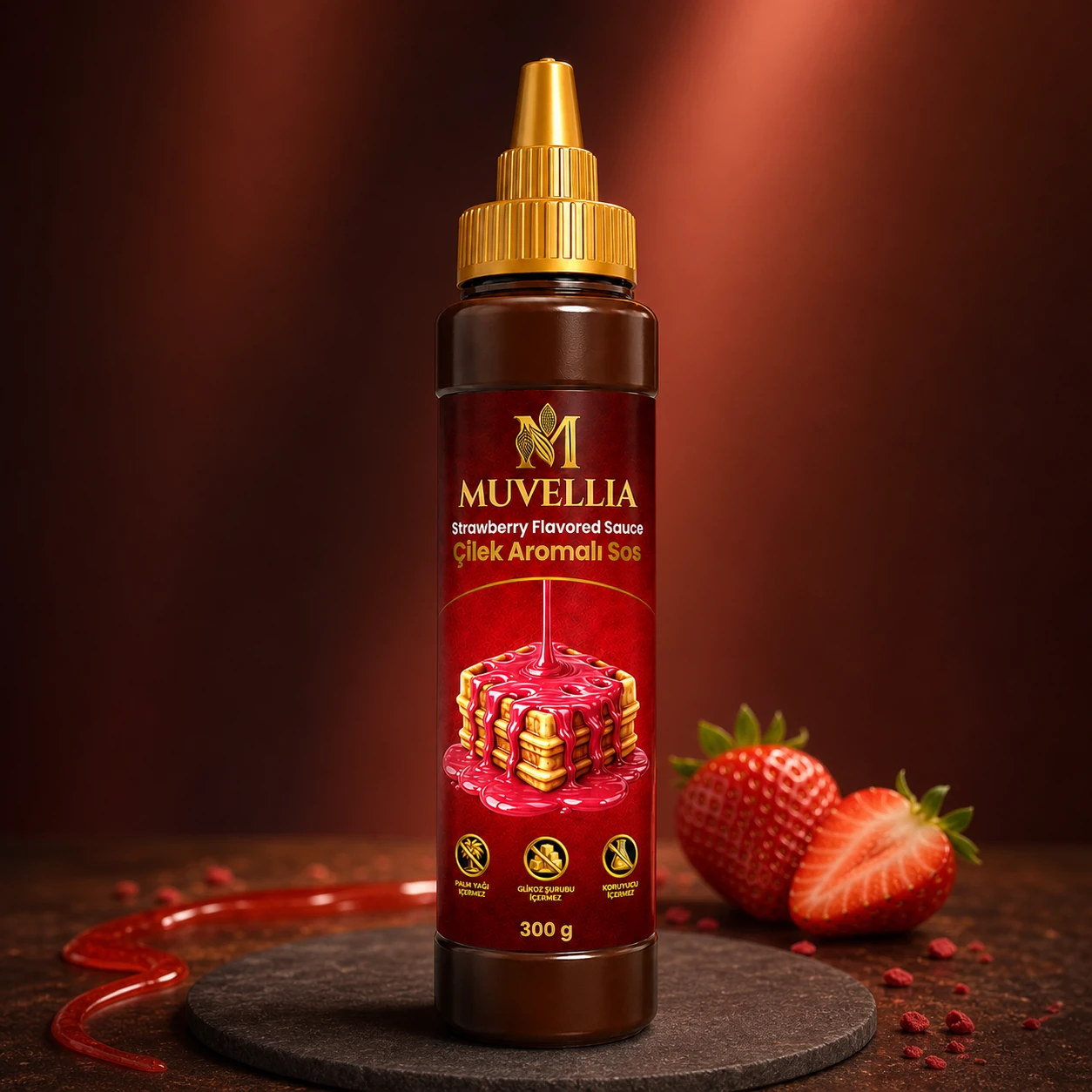 Çilek Aromalı Sos
